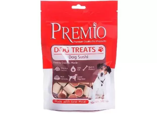 פרמיו חטיף לכלבים סושי עוף - 100 גרם