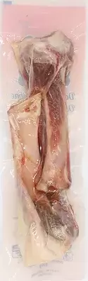 עצם חזיר טבעית עם בשר( 2יח בשקית ) - 400 גרם