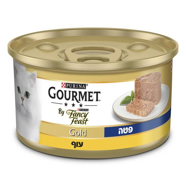 Gourmet Gold Fancy Feast פטה עוף - 85 גרם