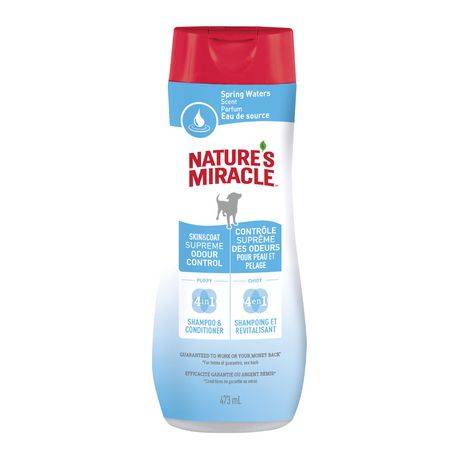 natures miracle שמפו +קונדישינר לגורים - 473 מ"ל