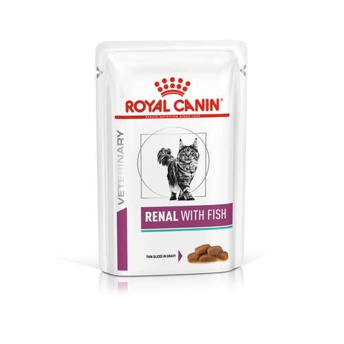 royal canin renal with fish שימור לחתולים רנל עם ד - 85 גרם